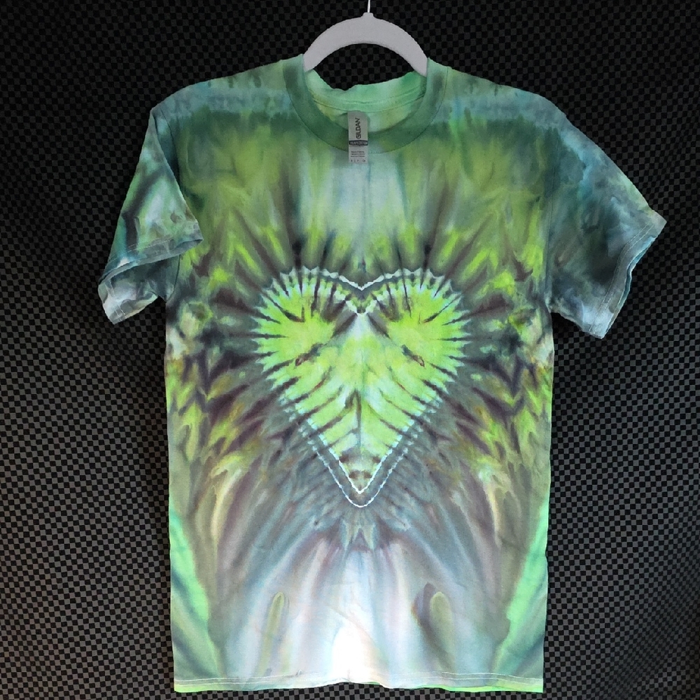 Gildan Mint Green Tie-Dye Tee